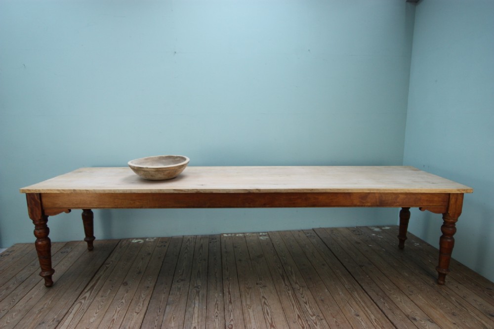 Large 19th Century Antique Dining Table