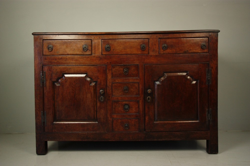 18th Century Antique Oak Dresser Base from North Wales.