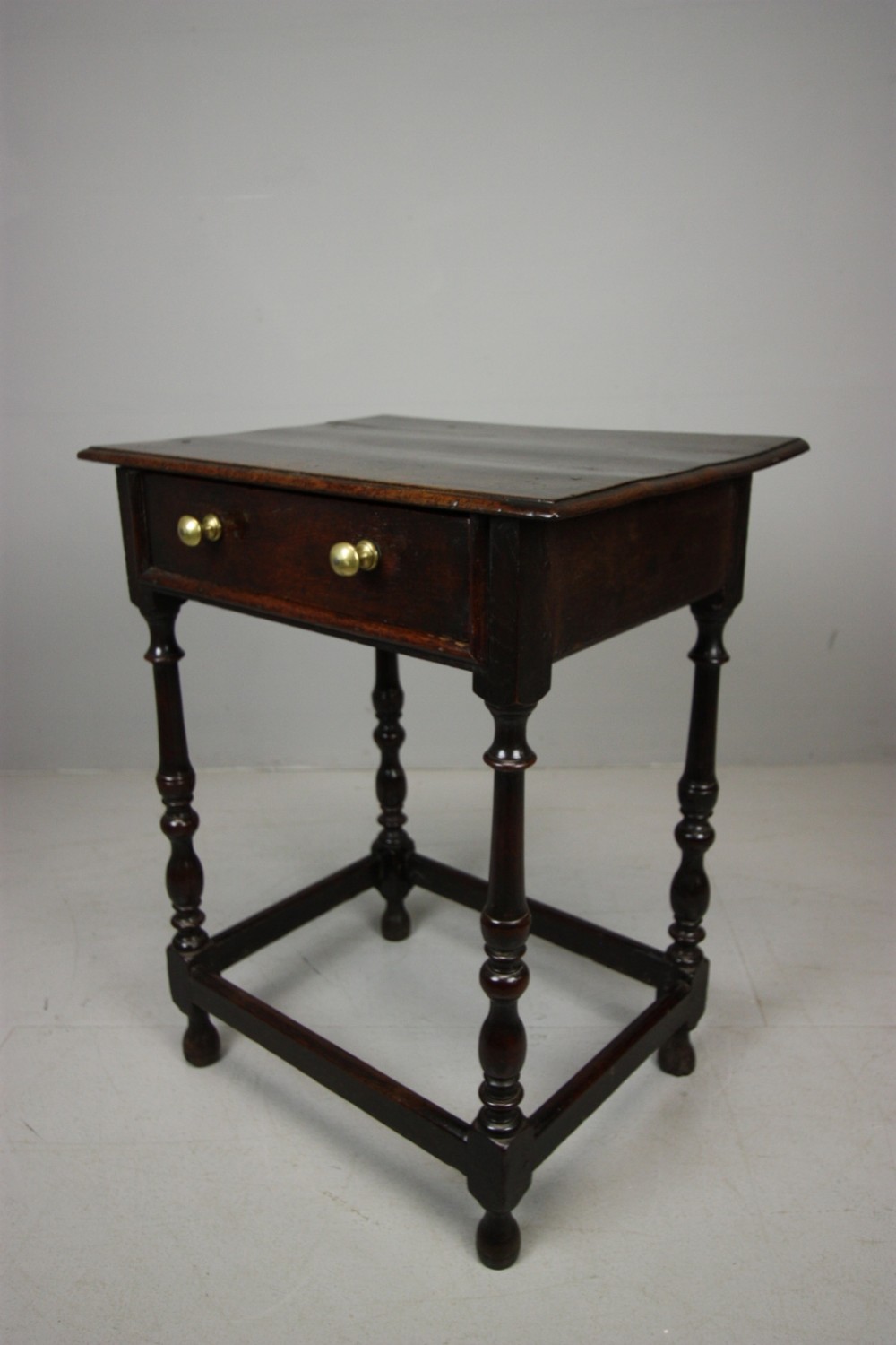 Georgian Antique Oak Smaller than Usual Side Table.