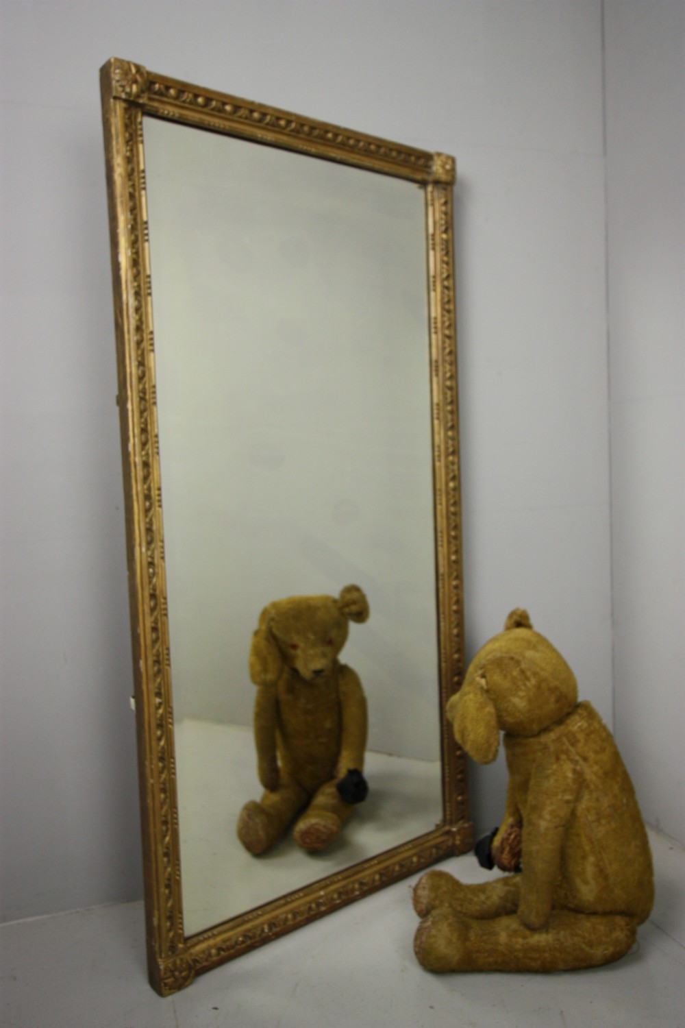 Beautiful English 19th Century Antique Mirror.