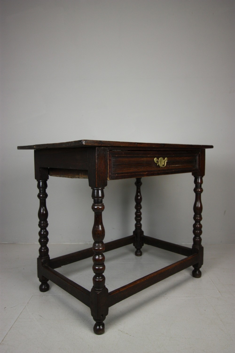 18th Century Antique Period Oak Side Table