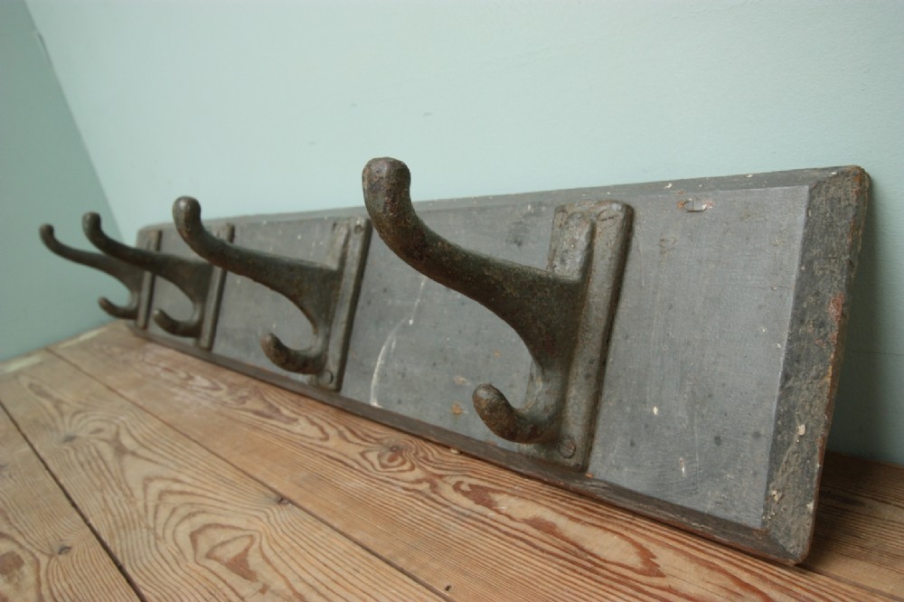 Set of Oversized 19th Century Antique Hooks.