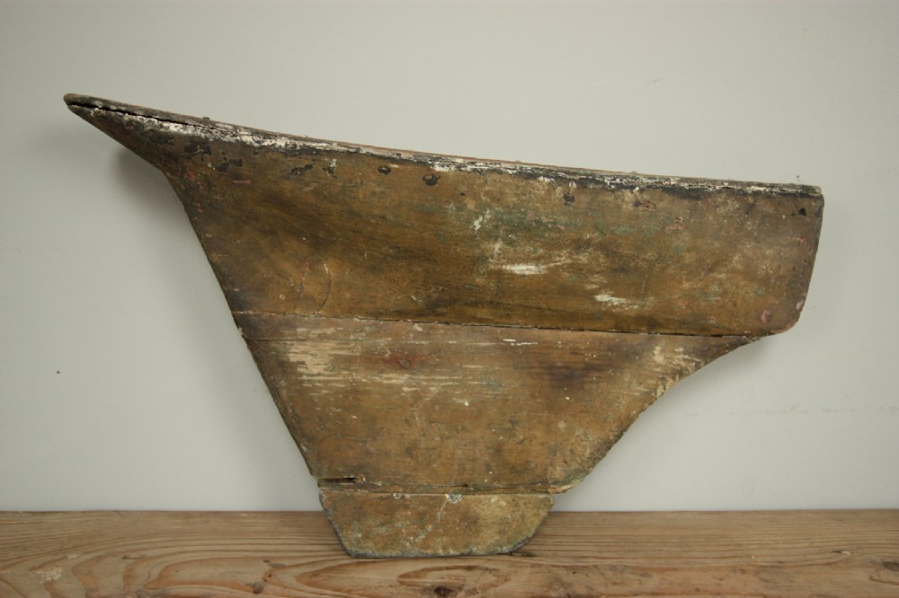 Sculptural 19th Century Yacht Hull.