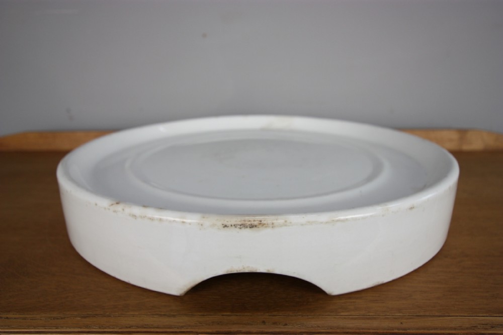 Edwardian English Antique Butter Slab.