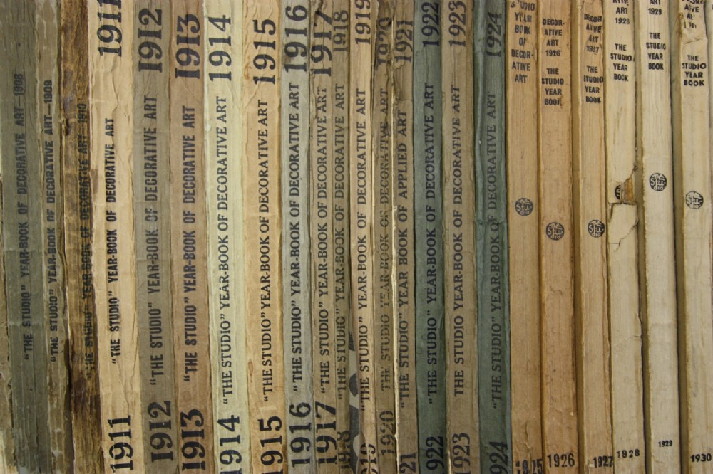 A Run of The Studio Year Book of Decorative Art.