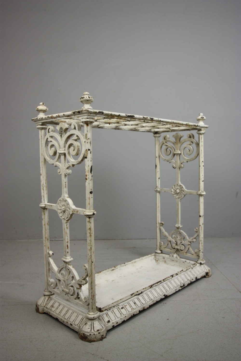 19th Century Antique Cast Iron Umbrella Stand.