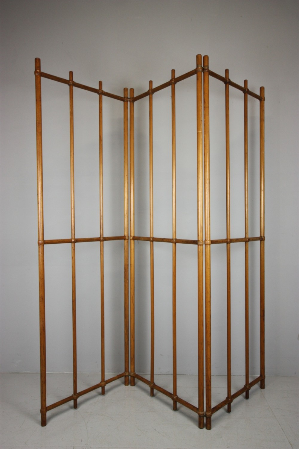 English 19th Century Antique Folding Screen.