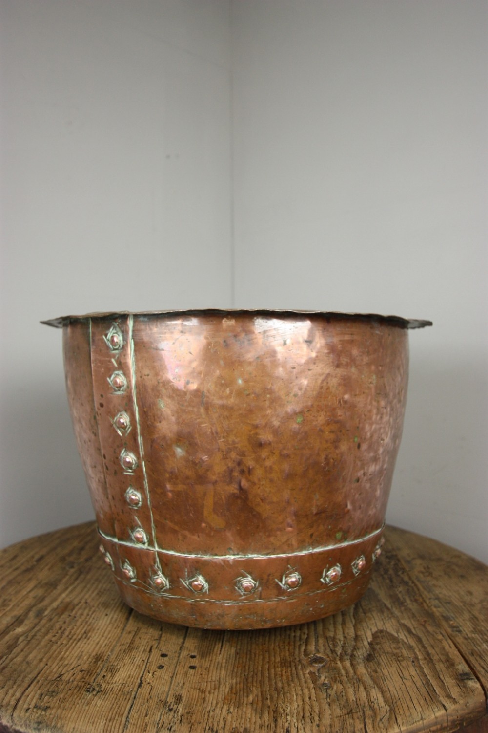 English 19th Century Antique Copper Vessel.