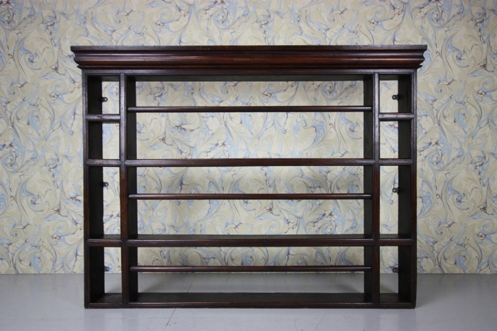 Georgian Antique Delft Wall Rack.