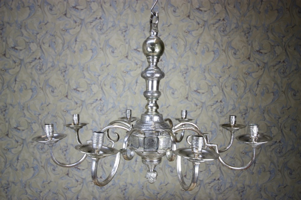 Large 19th Century Silver Plated Antique Candelabra.