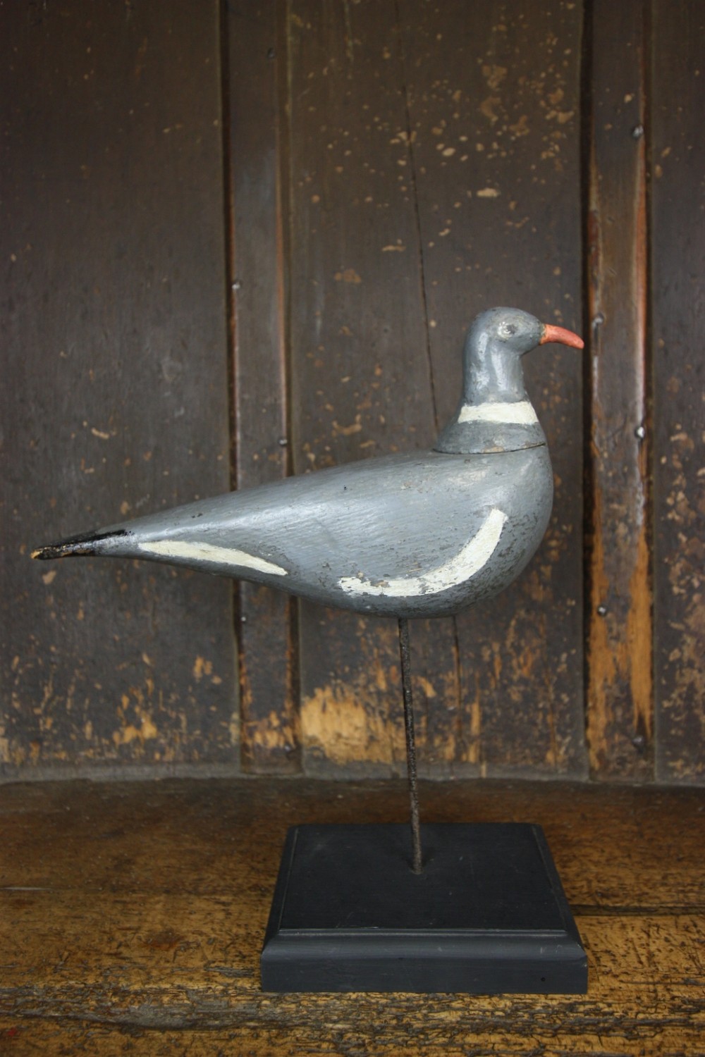 English 19th century Antique Decoy Pigeon.