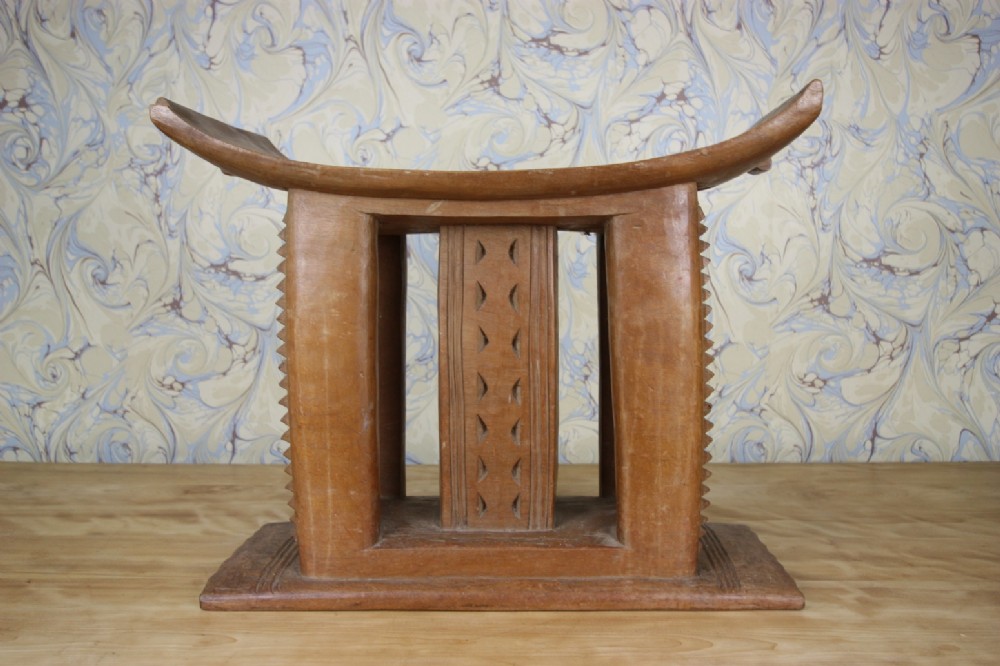 19th Century Large African Tribal Stool.