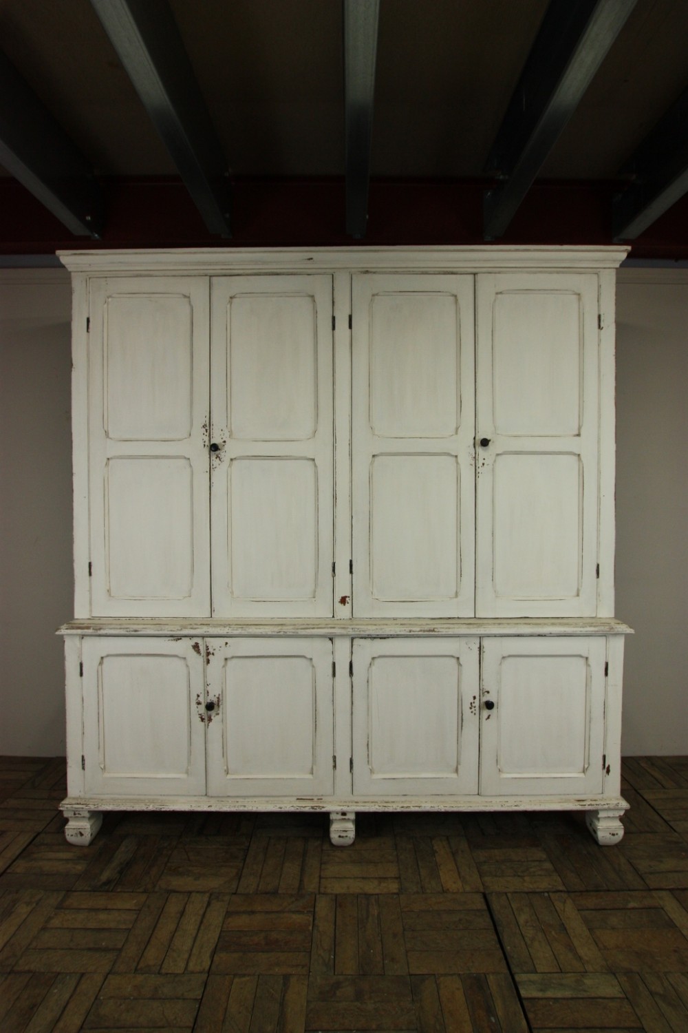 Large 19th Century Antique Housekeepers Cupboard.