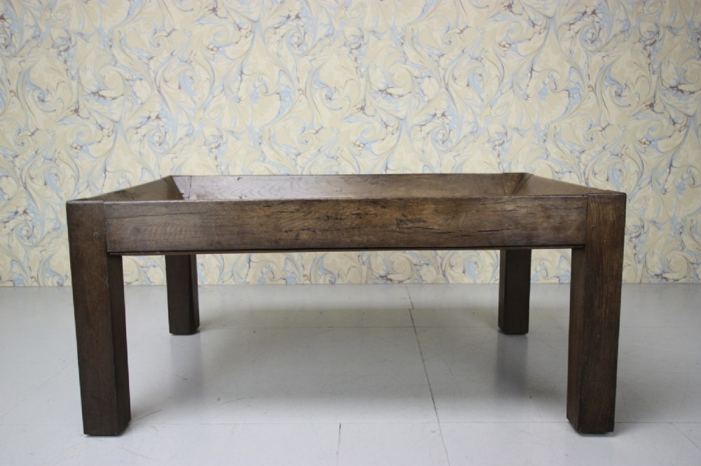 Georgian Welsh Antique Salting Coffee Table.