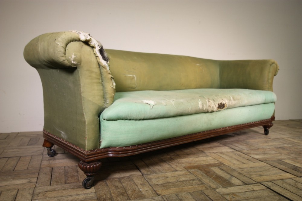 Quality Large 19th Century Antique Chesterfield Sofa.