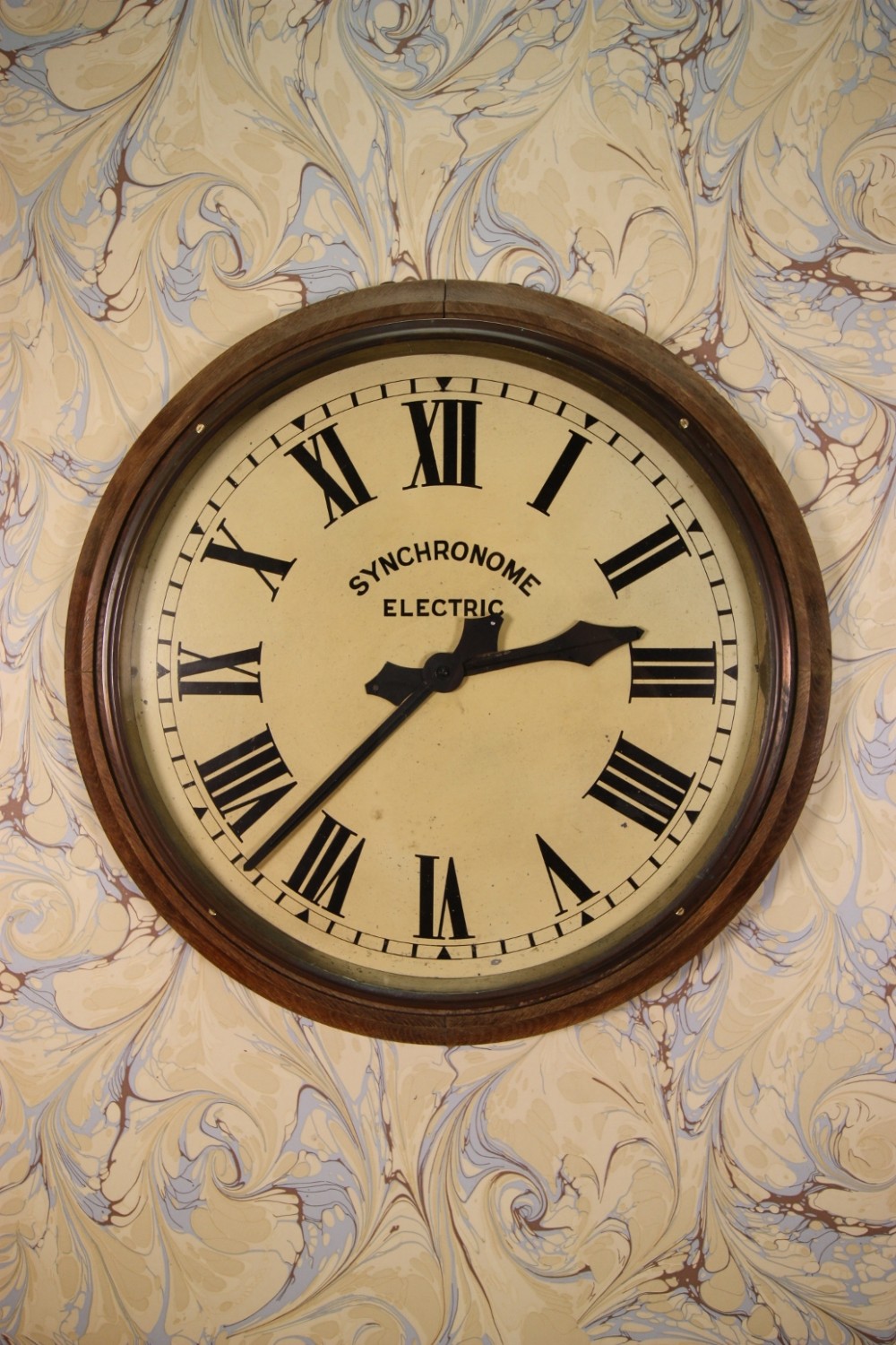 1920's English Working Factory Clock.
