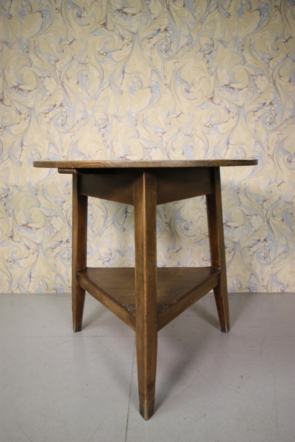 Large Welsh Antique Cricket Dining Table.