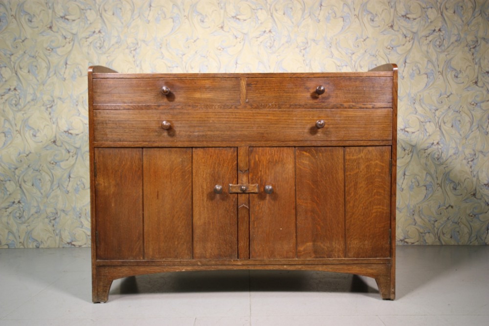 Heals Antique Oak Dresser- The Cottage Range.