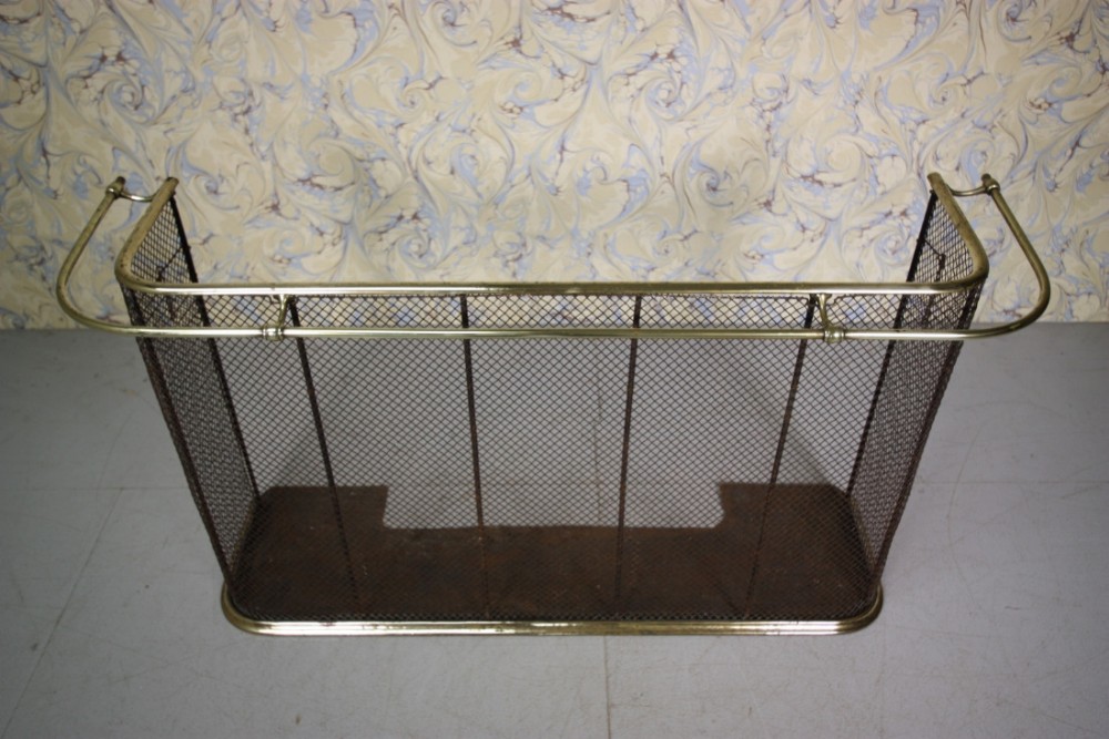 Fabulous Regency Antique Nursery Fire Guard with Rail.