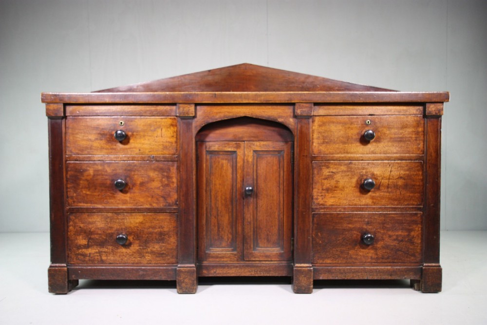 Handsome Irish Antique Fruitwood Dresser.
