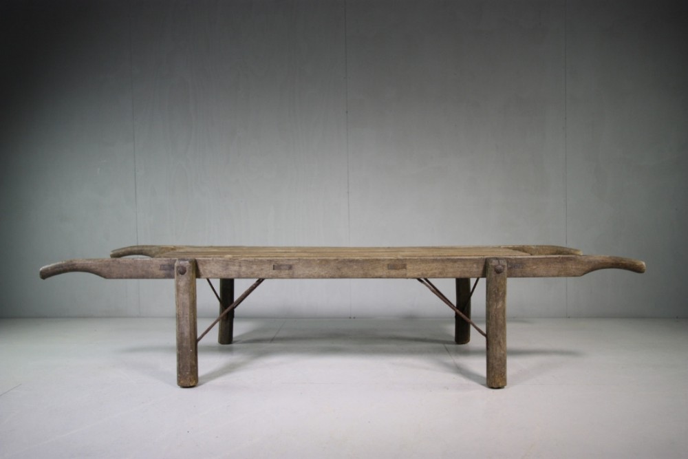 19th Century Sheep Scratch Antique Oak Coffee Table.