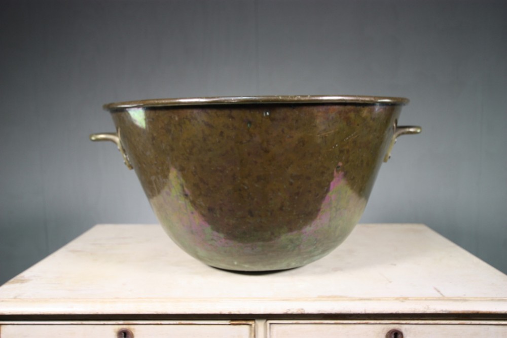 Large 19th Century Antique Copper Pan.