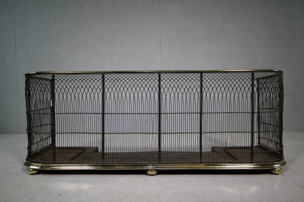 Regency English Antique Fire Guard.