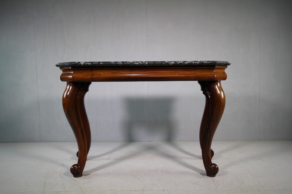 Super Quality Antique Mahogany Console Table.