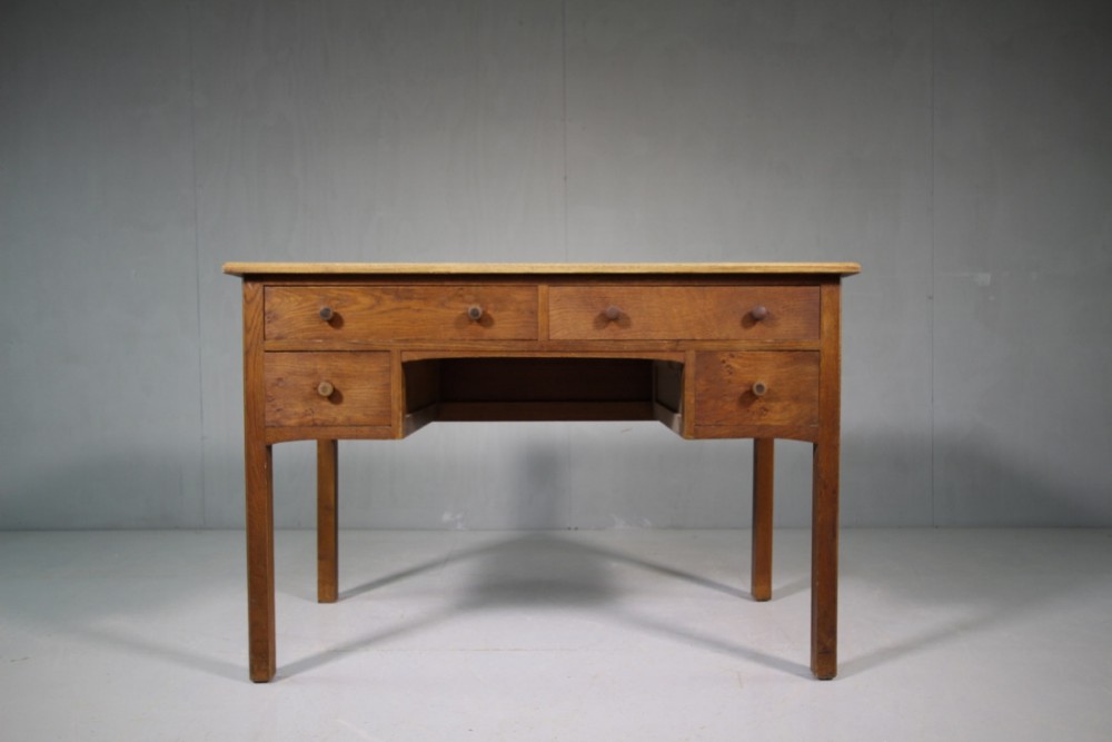 1930's Heals Oak Desk from Cambridge University.