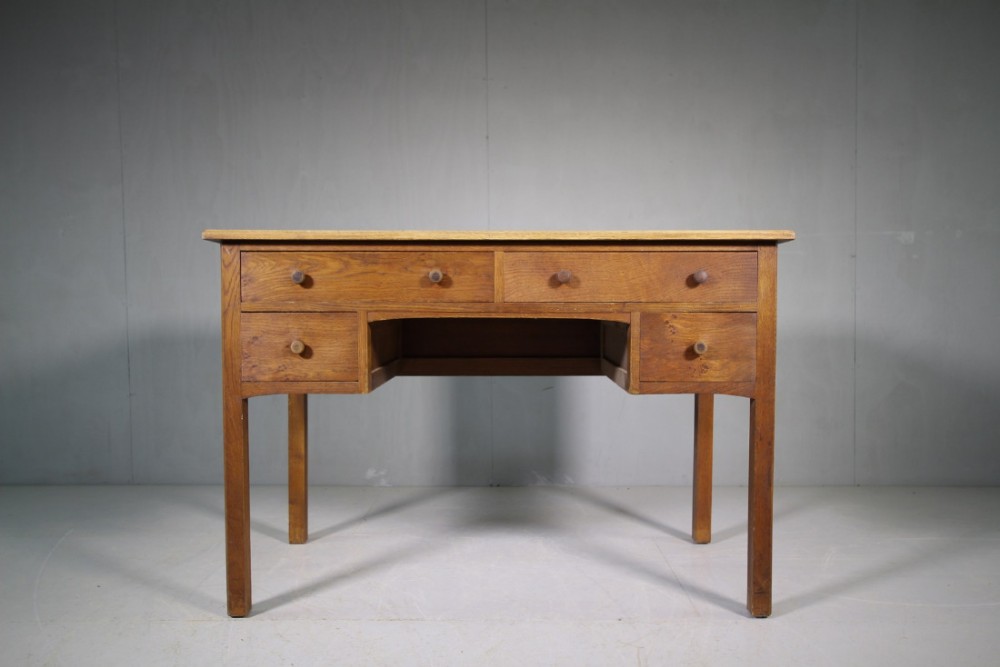 1930's Heals Oak Desk from Cambridge University.