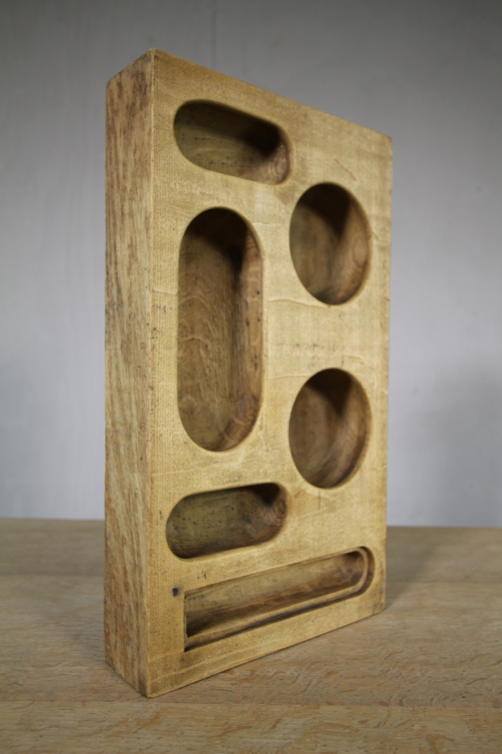 Edwardian Antique Oak Coin Till.