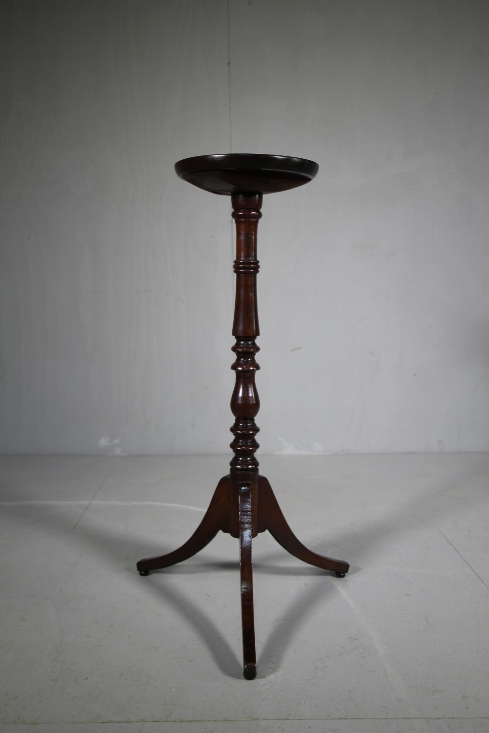 Regency Antique Mahogany Candle Stand Table.