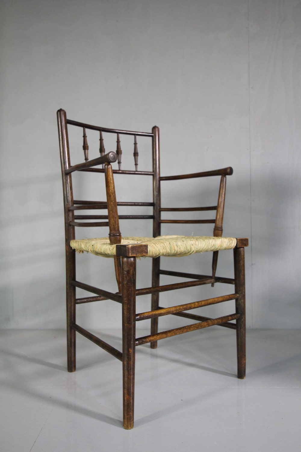 19th Century Antique William Morris Sussex Armchair.
