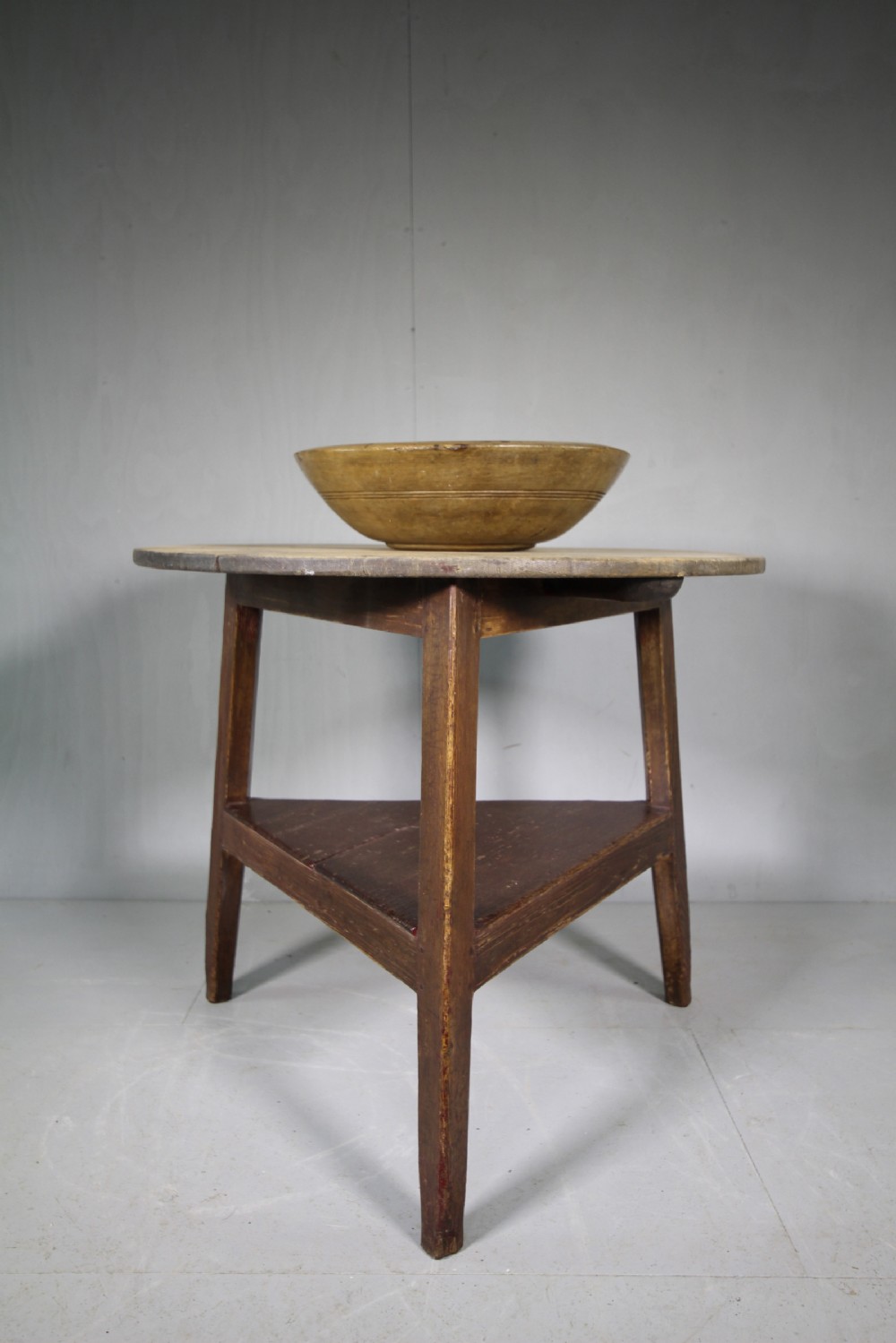 Original Welsh Georgian Antique Cricket Table