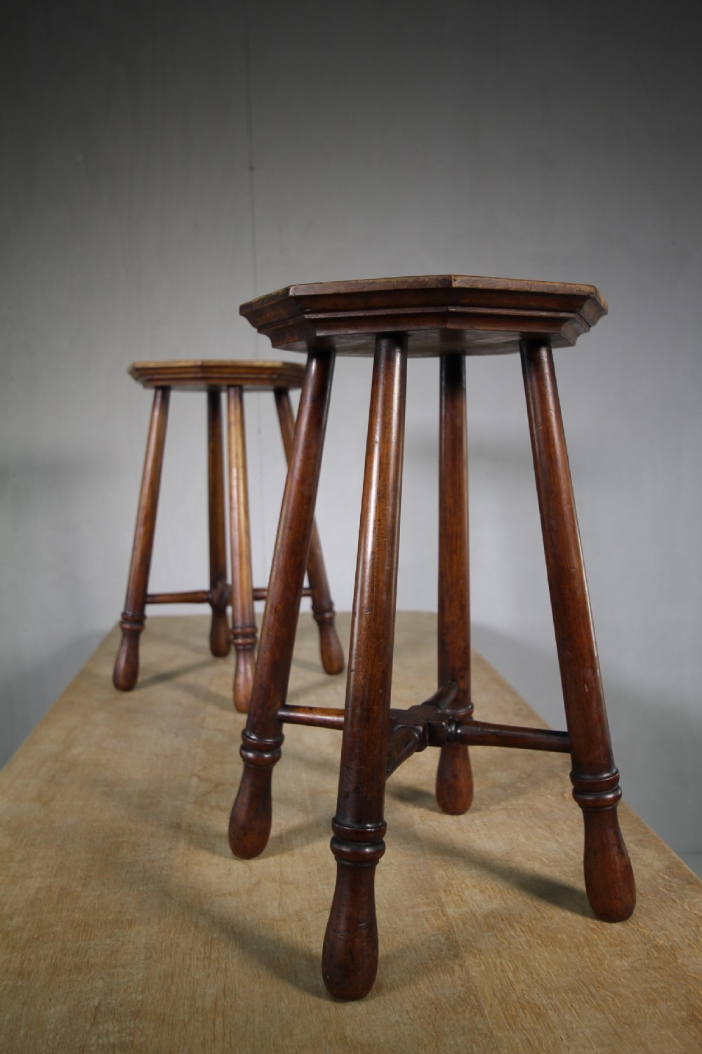 Pair of Edwardian Antique Mahogany Side Tables.