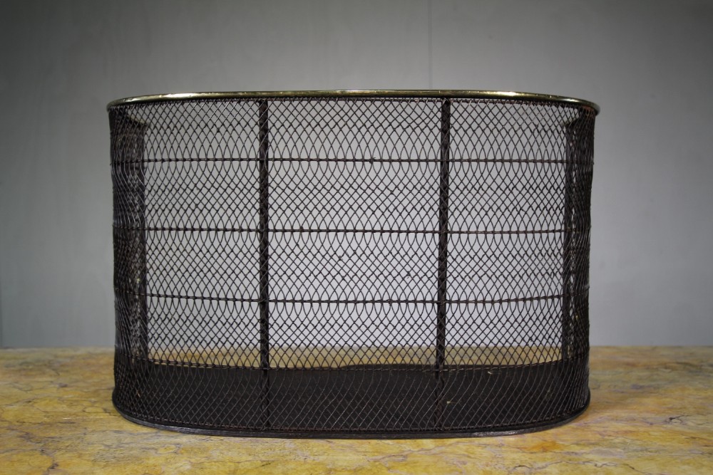 English Regency Antique Fire Guard.