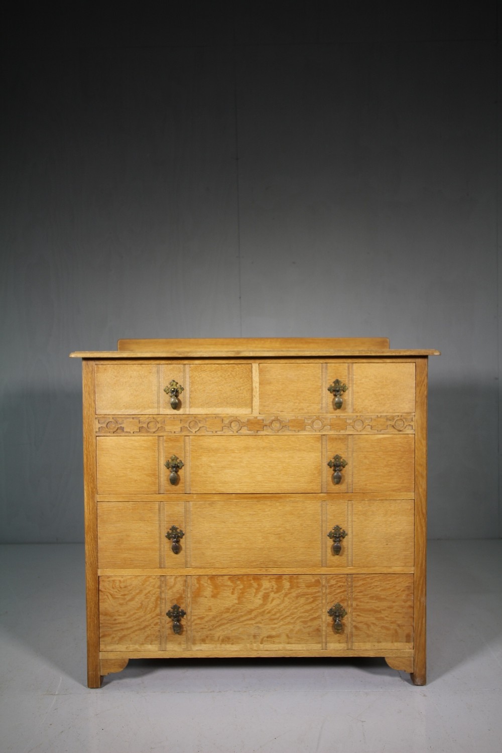 1920's Oak Chest of Drawers by Waring & Gillow.