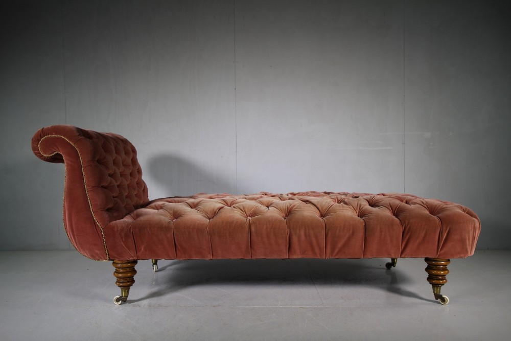 Over Sized Country House Antique Chaise Longue Circa:1850