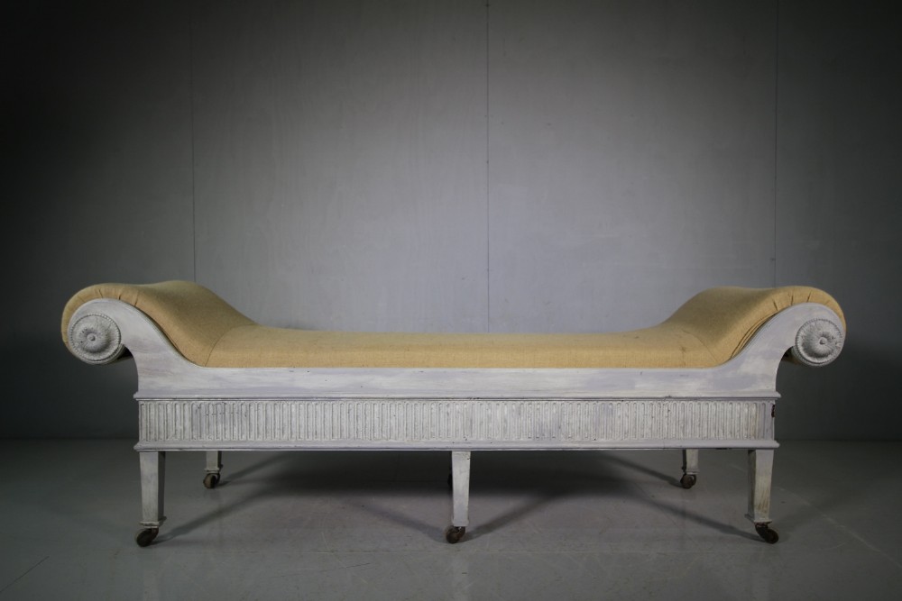 Shapely English 19th Century Antique Seat 