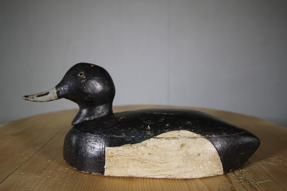 Original 19th Century English Antique Decoy Duck
