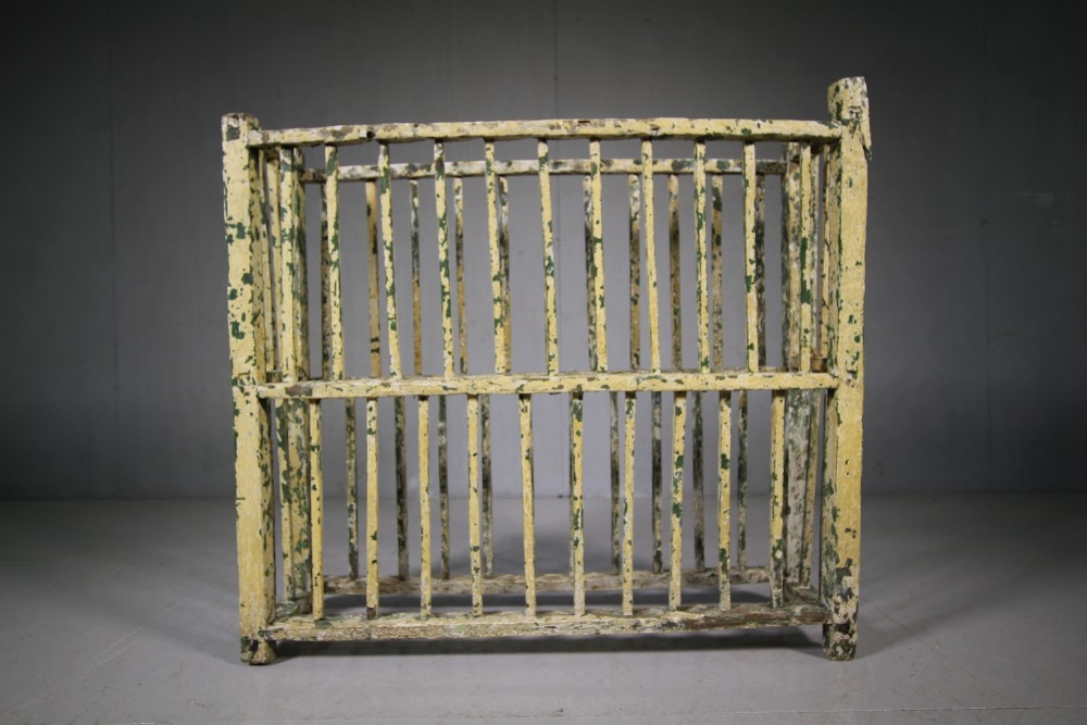 Georgian Antique Painted Pine Plate Rack