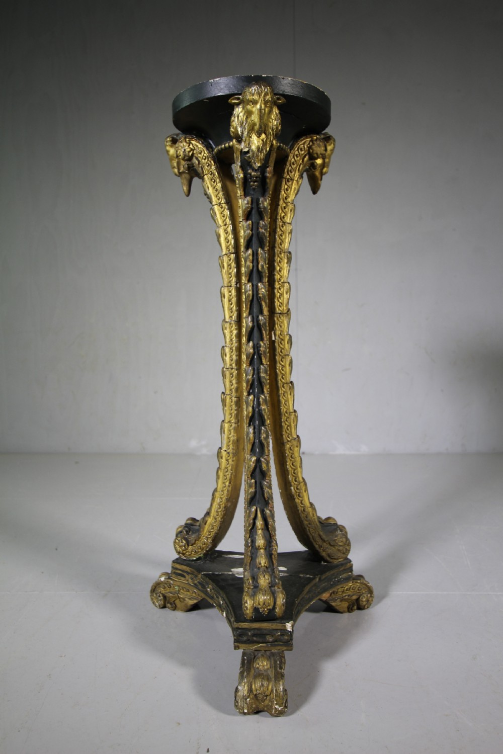 Fabulous Regency Antique Gilt Torchere 
