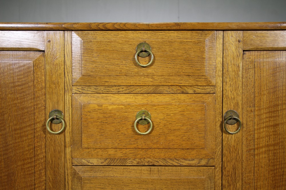 1930's Heals Oak Dresser Base View II