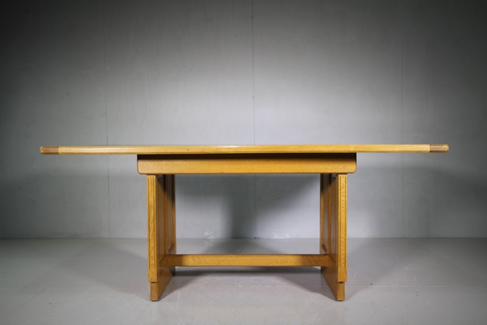 1930's Heals of London Oak Dining Table 