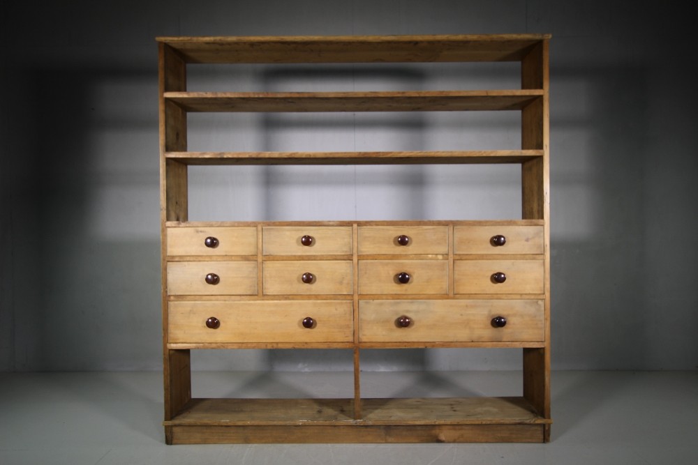 19th Century Antique Pine Dresser with Provenance