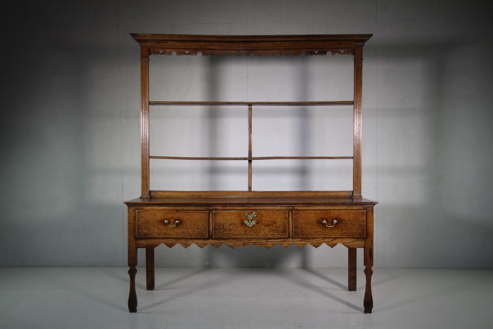 Georgian Antique Period Oak Yorkshire Dresser