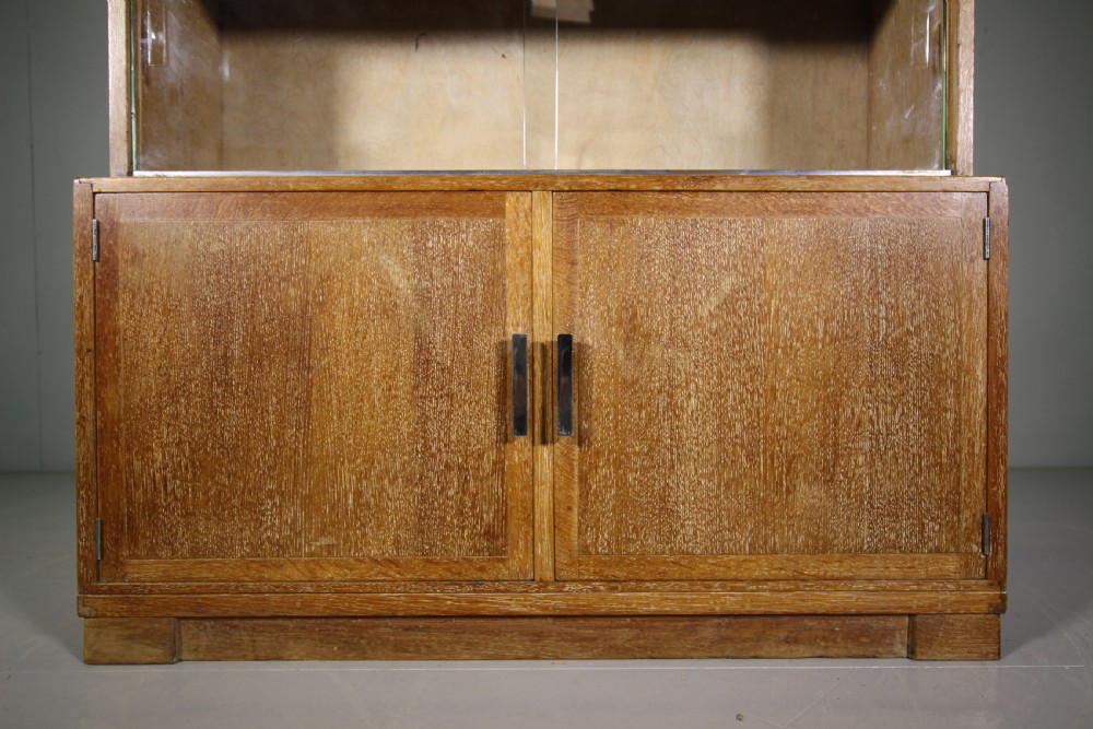 1930's Minty Oak Stacking Bookcase View IV