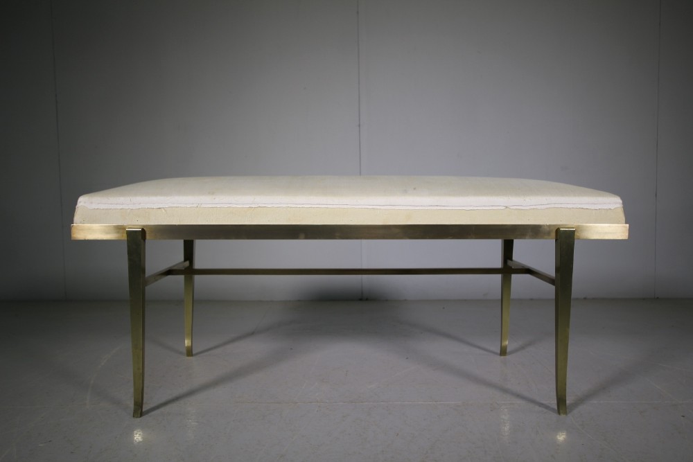 1930's Brass Window Seat By Designer T.H Robsjohn Gibbings