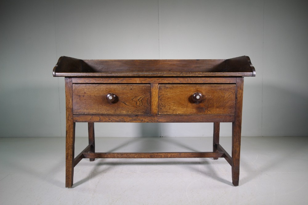 Georgian Antique Oak Dairy Dresser