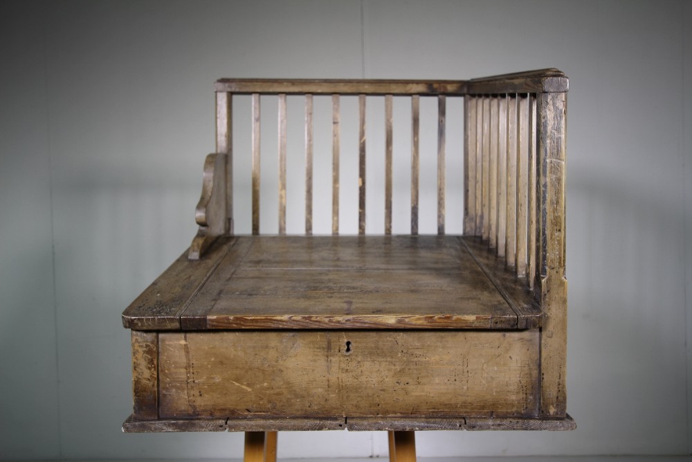 Early 19th century Antique Clerks Desk in Original Paint